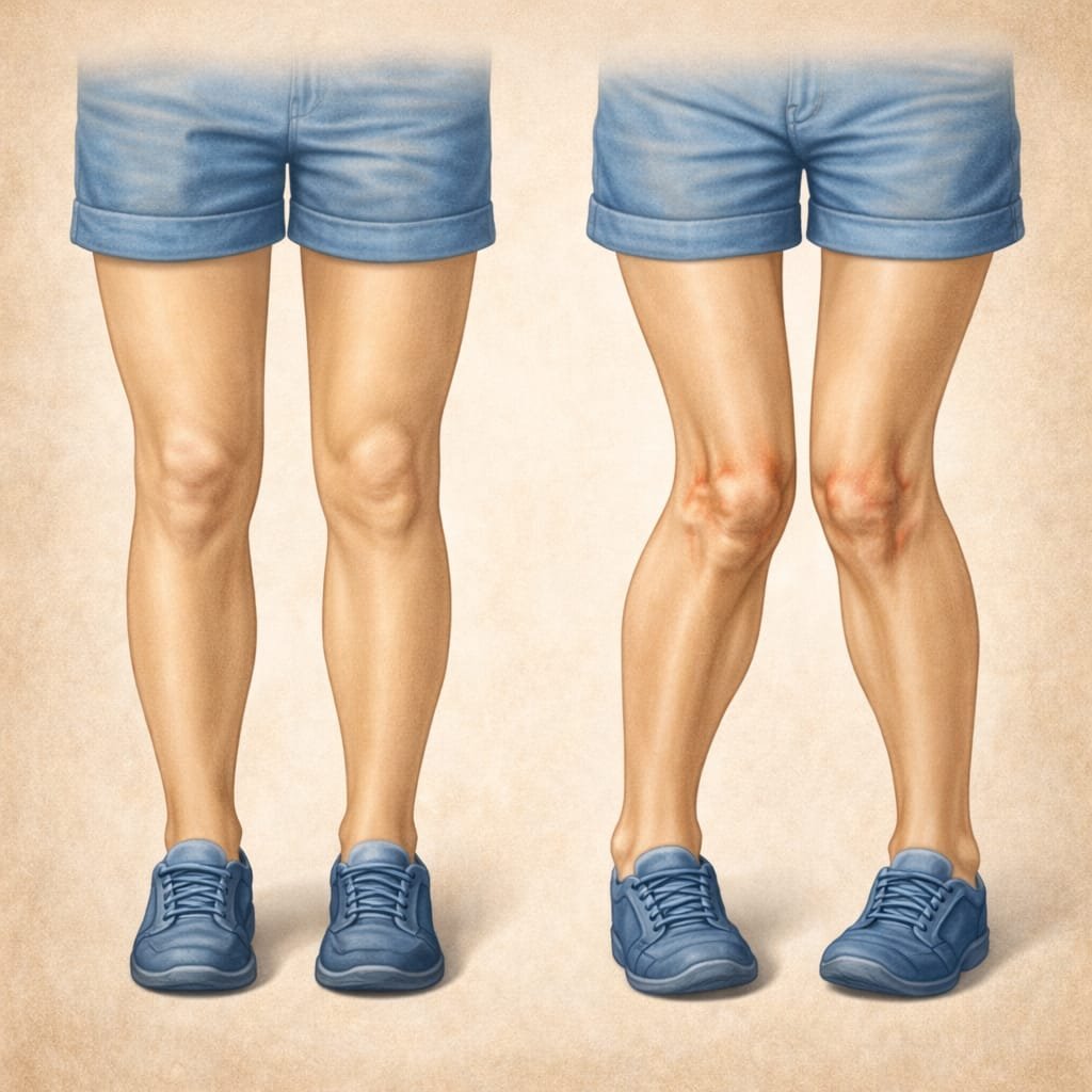 التقوس الداخلي للساقين